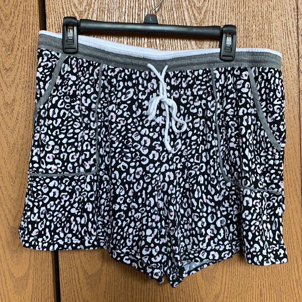 Cheetah print soft shorts